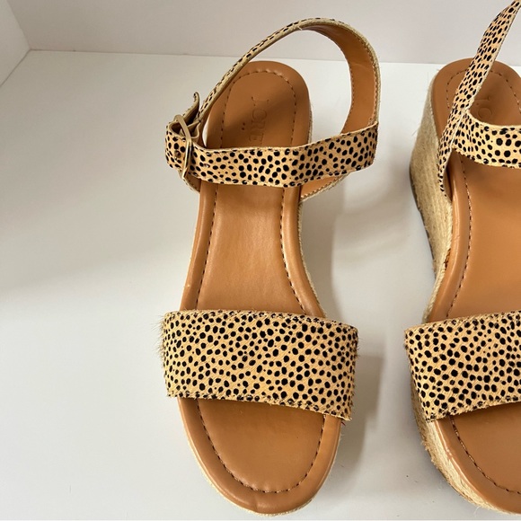 J. Crew Leopard Print Espadrille Size 7.5 - Picture 10 of 16